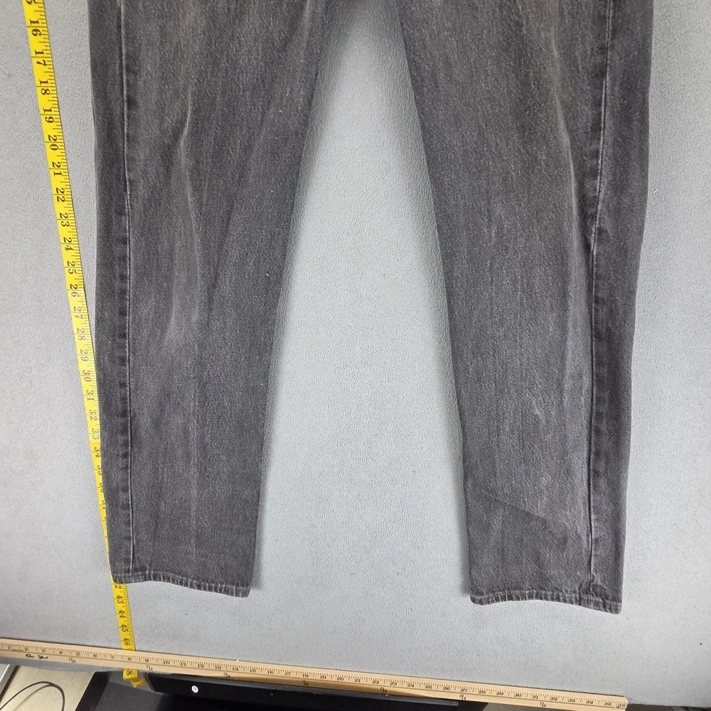 Vintage‎ Levis 501 Jeans Mens Gray Charcoal Wash Button Fly Made USA Fits 27x30